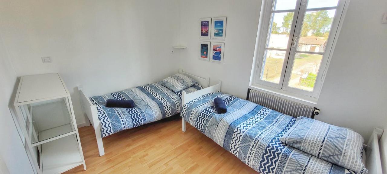 Charmante Maison Dans Les Landes X 10 Avec Piscine Et Salle D Escalade Lue Extérieur photo