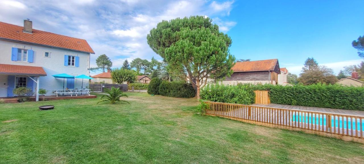 Charmante Maison Dans Les Landes X 10 Avec Piscine Et Salle D Escalade Lue Extérieur photo