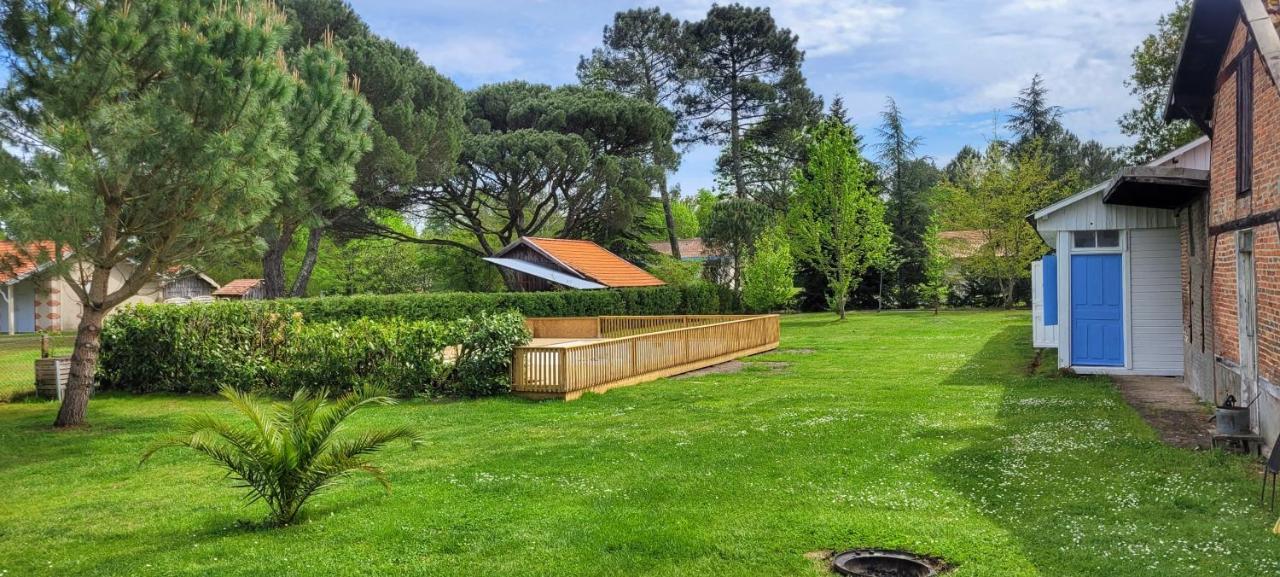 Charmante Maison Dans Les Landes X 10 Avec Piscine Et Salle D Escalade Lue Extérieur photo