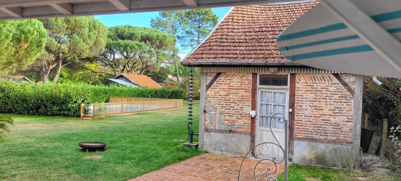 Charmante Maison Dans Les Landes X 10 Avec Piscine Et Salle D Escalade Lue Extérieur photo