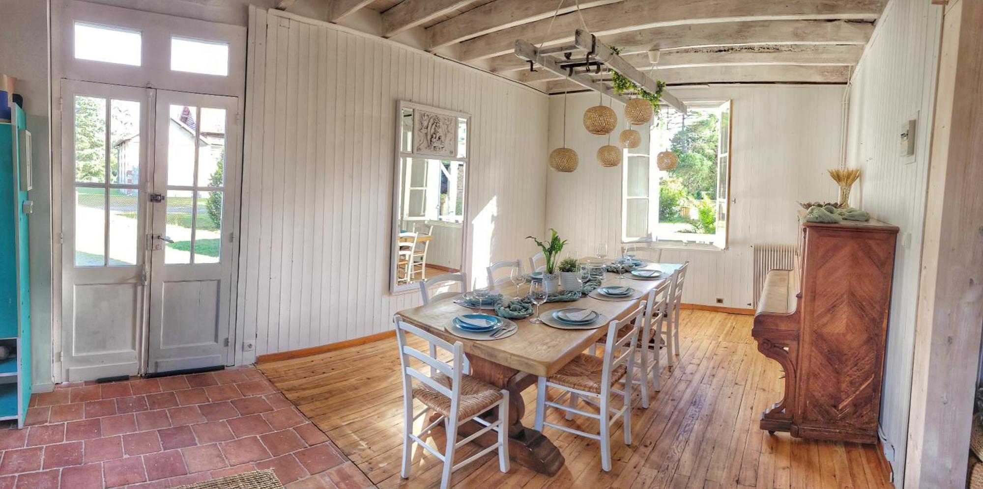 Charmante Maison Dans Les Landes X 10 Avec Piscine Et Salle D Escalade Lue Extérieur photo